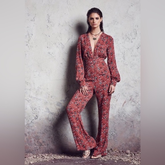 Free People Pants - FREE PEOPLE | Some Like It Hot Jumpsuit size 8